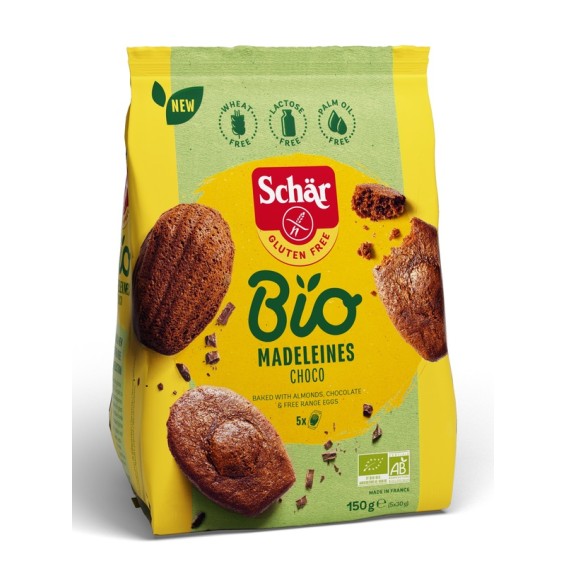 SCHAR Bio Magdalenas*Choco150g