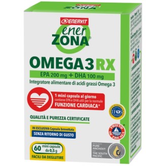 ENERZONA Omega 3RX  60MiniCaps