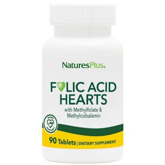 FOLIC ACID HEARTS+B6 B12 90TAV