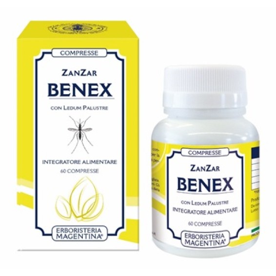 ZANZAR BENEX COMPRESSE 60CPR ZANZAR BENEX COMPRESSE 60CPR