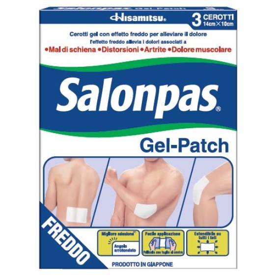 SALONPAS Gel Patch 3 Cerotti