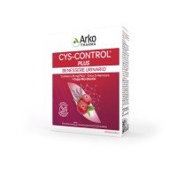 Arkopharma - CYS-CONTROL Forte Plus - Integratore Benessere Urinario - 15 Bustine