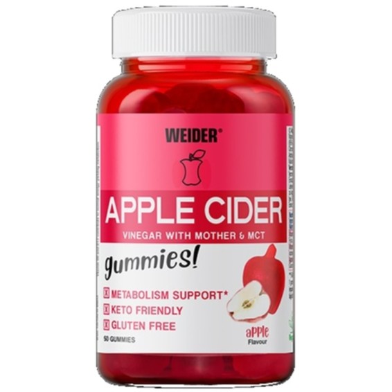 WEIDER Apple Cider 50 Gummies