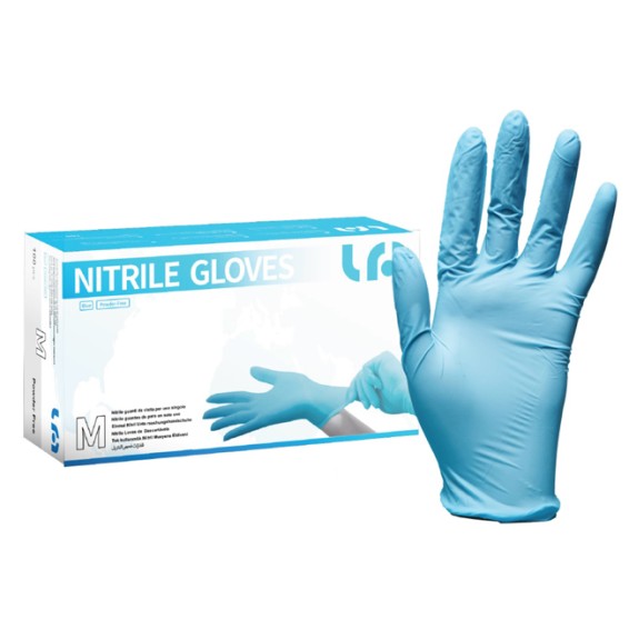 GUANTI Nitrile L 100pz