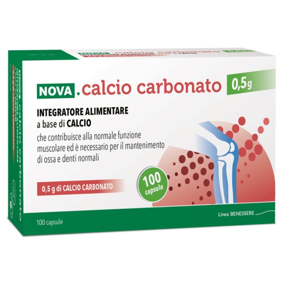 CALCIO Carb.100Cps 500mg N.A.