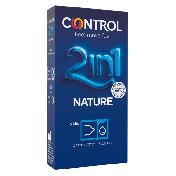 CONTROL 2in1 Nat+Nat Lube