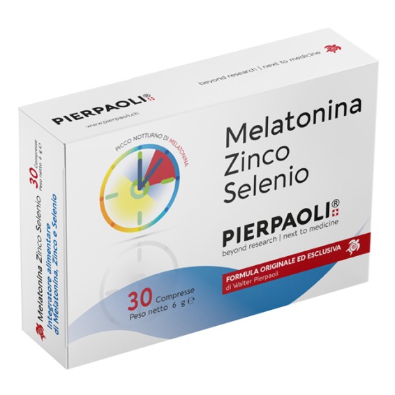 MELATONINA ZN+SE 30Cpr P.PAOLI