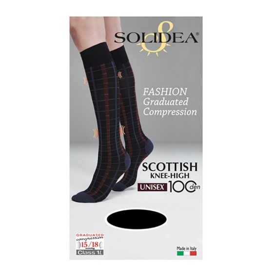 SCOTTIH KNEE-HIGH 100 Nero L