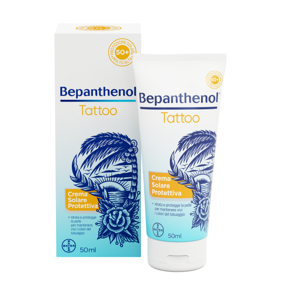 BEPANTHENOL TATTOO CR SOL 50ML