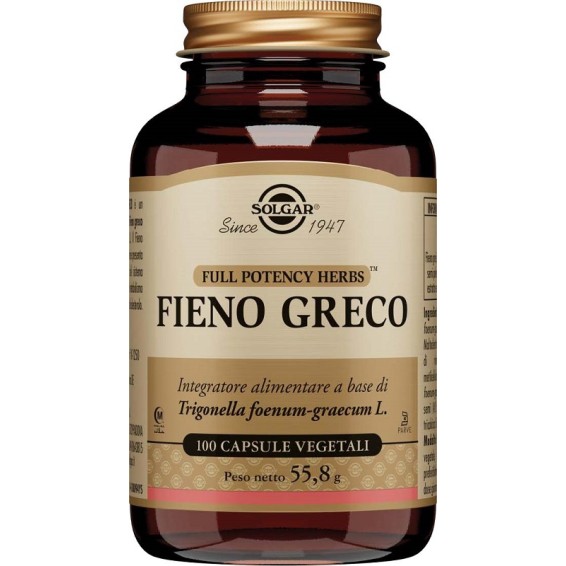 FIENO GRECO 100 Cps SOLGAR