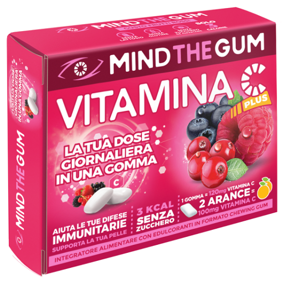 C Gum Vitamina C Frut Ro 18gom