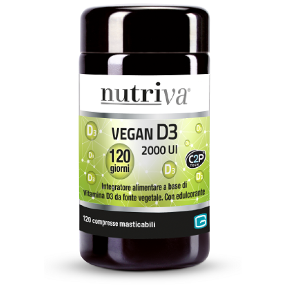 NUTRIVA VEGAN D3 120CPR