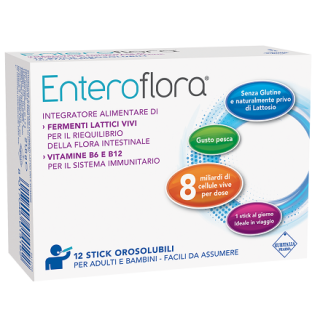 ENTEROFLORA 12 Stick Orosol.