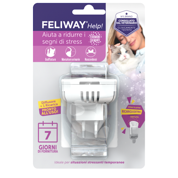 FELIWAY HELP DIFFUSORE+RICARIC FELIWAY HELP DIFFUSORE+RICARIC