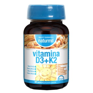 NATURMIL VITAMINA D3+K2 60CPR