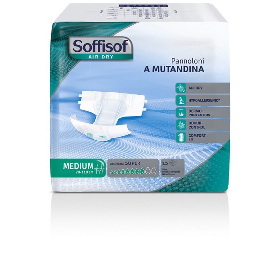 SOFFISOF AIRDRY MUT MED 10P 1031