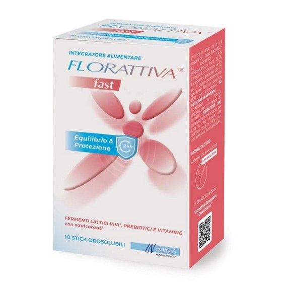 FLORATTIVA FAST 10STICK OROSOL