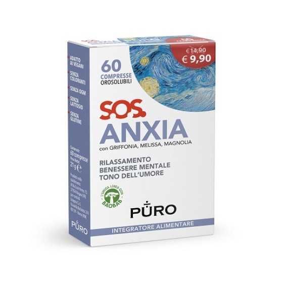 PURO SOS Anxia 60Cpr Orosol.