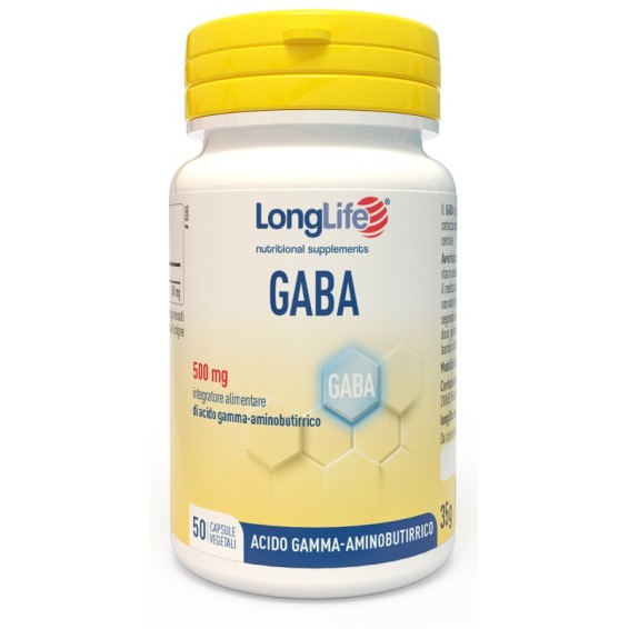 LONGLIFE GABA 500mg 50 Cps