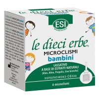 Esi - Le Dieci Erbe - 6 microclismi - Bambini