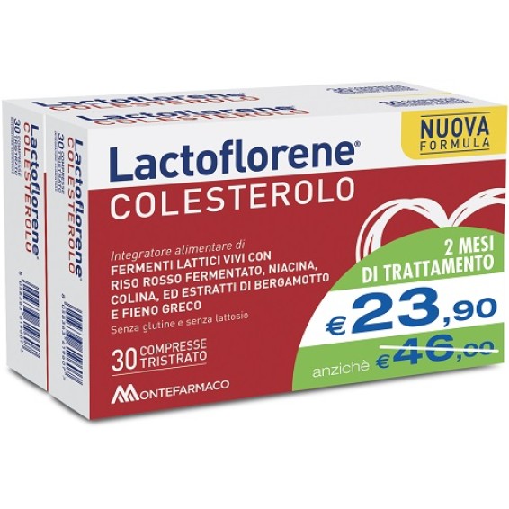 Lactoflorene Colesterolo 30+30