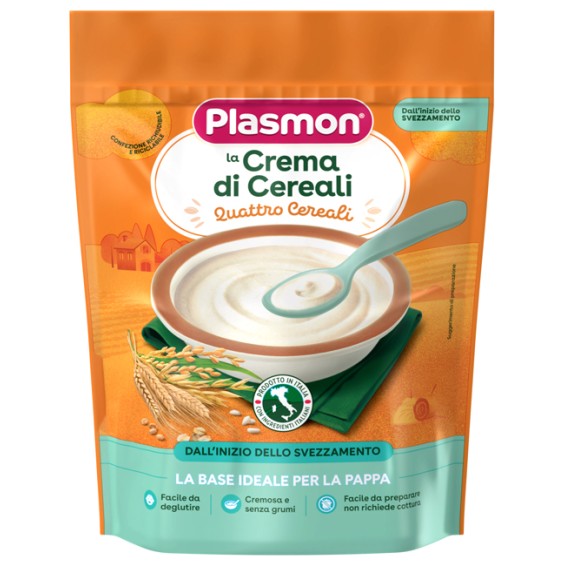 PLASMON CEREALI CREMA 4CRL200G