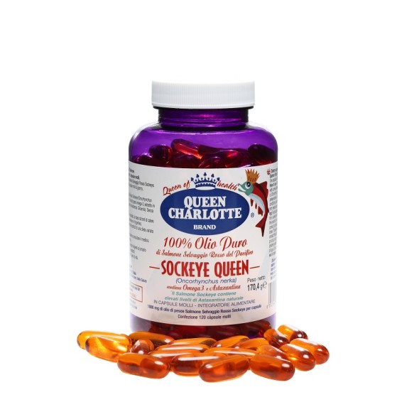 OLIO PURO SALMONE ROSSO 120CPS