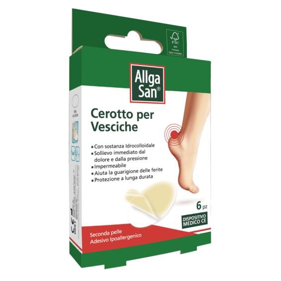ALLGASAN CEROTTO VESCICHE 6PZ