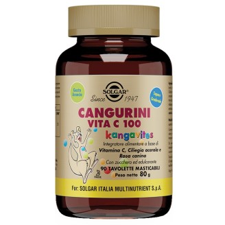 CANGURINI Vit C100 90TavSOLGAR