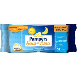 PAMPERS WIPES SOLE&LUNA 52PZ