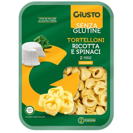 GIUSTO S/G Tortelloni Ric/Spin