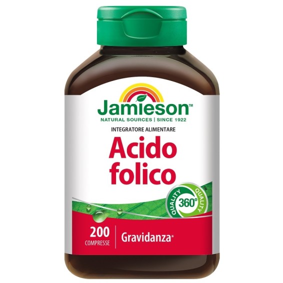 ACIDO FOLICO JAMIESON 200CPR
