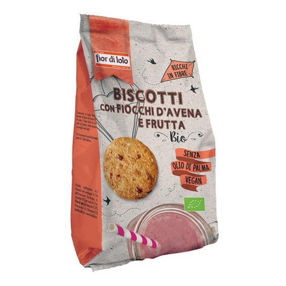 BISCOTTI CEREALI E FRUTTA BIO