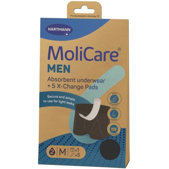 Molicare Men Abs Underw M+x Ch Molicare Men Abs Underw M+x Ch