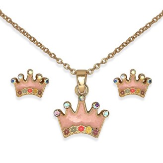 Bjs004 Parure Crown Gp