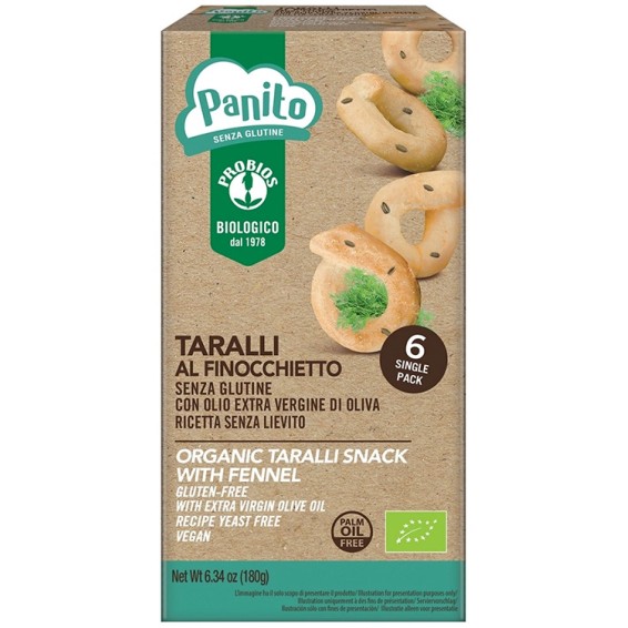 PANITO Taralli Finocch.180g