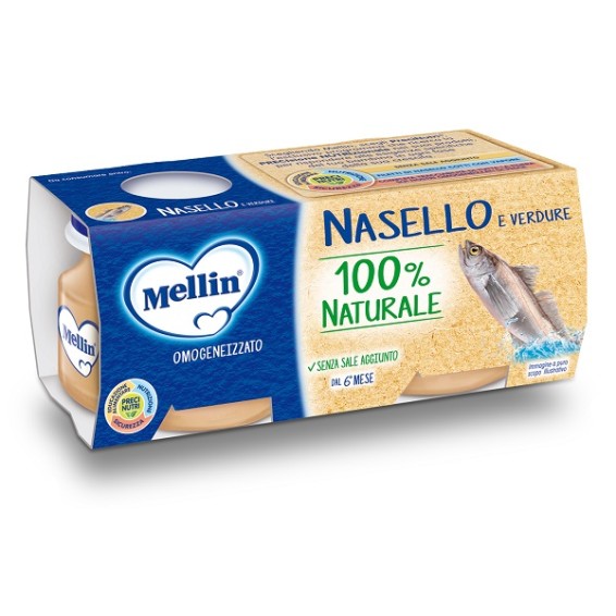 Mellin Omog Nasello 4x80g