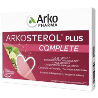 ARKOPHARMA - ARKOSTEROL PLUS COMPLETE - INTEGRATORE COLESTEROLO - 30 COMPRESSE