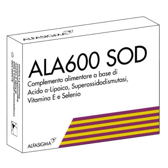 ALA600 SOD 20CPR ALA600 SOD 20CPR