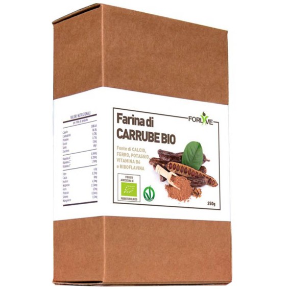 FARINA DI CARRUBE BIO 250GR FO