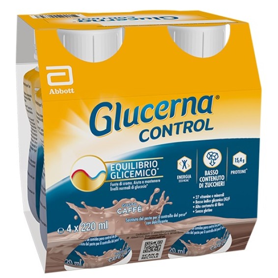 GLUCERNA CONTROL CAFFE 4X220ML GLUCERNA CONTROL CAFFE 4X220ML