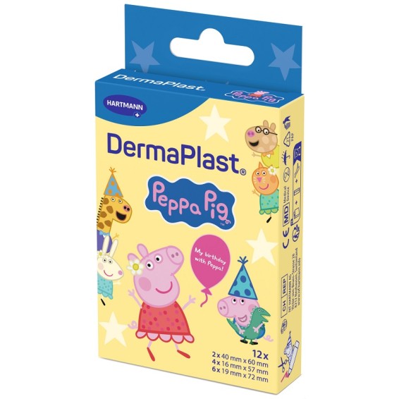 DERMAPLAST PEPPA PIG 3form.12p DERMAPLAST PEPPA PIG 3form.12p