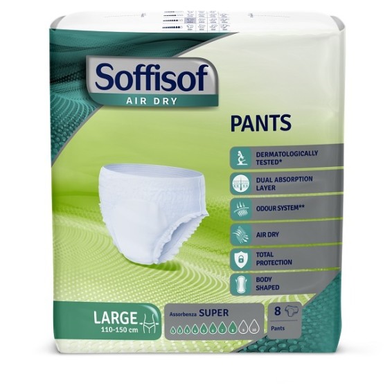 SOFFISOF AIR DRY PANTS L SUPER
