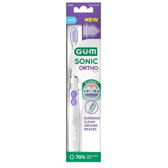 GUM Ortho Sonic Battery Toothb