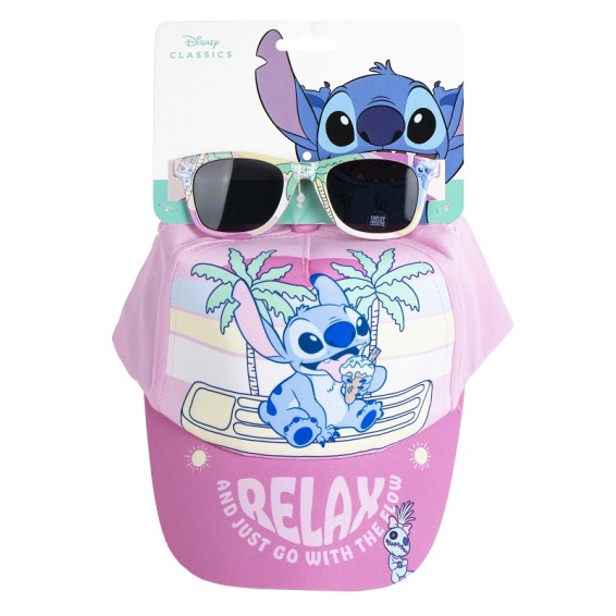 Stitch Relax Set Cappello/occh