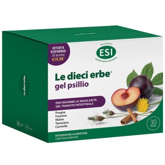 Esi - Le Dieci Erbe - Gel Psillio - 30 Bustine