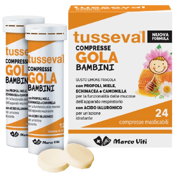 TUSSEVAL Gola Bamb.24Cpr mast.
