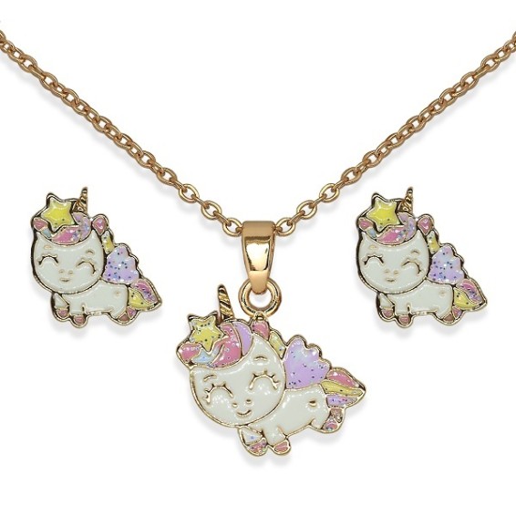 Bjs016 Parure Happy Unicorn Gp