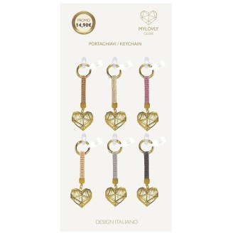 Sisters Key Chain Bianco