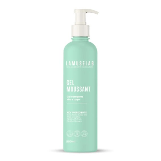 LAMUSELAB Gel Moussant 500ml